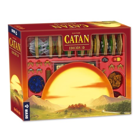 Catan: Edicion 3D - juego de mesa