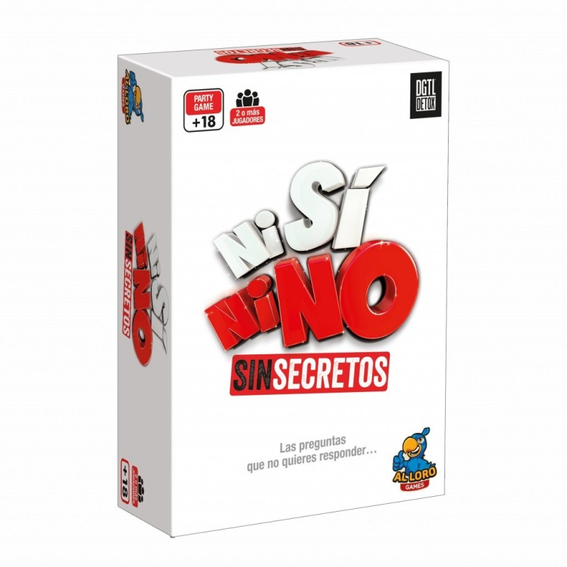 Ni Si Ni No Sin Secretos - juego de cartas