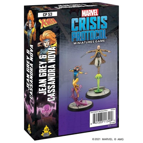 Marvel Crisis Protocol: Jean Grey and Cassandra Nova - expansión juego de mesa