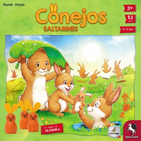 Conejos Saltarines - juego de mesa para niños