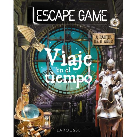 Escape Game. Viaje en el Tiempo - libro juego