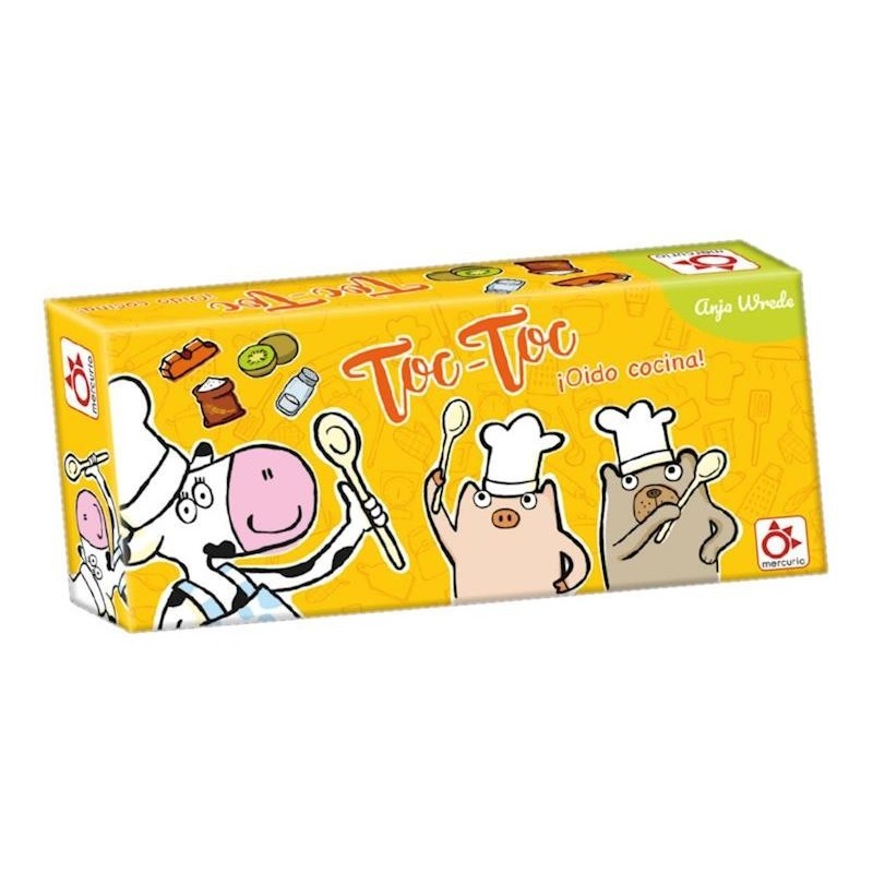 Toc Toc, Oido Cocina - juego de cartas para niños