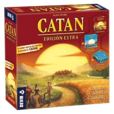 Catan: Edicion Extra - juego de mesa