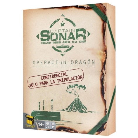 Captain Sonar: Operacion Dragon - expansión juego de mesa