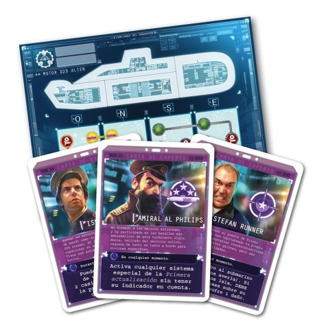 Captain Sonar: Operacion Dragon - expansión juego de mesa