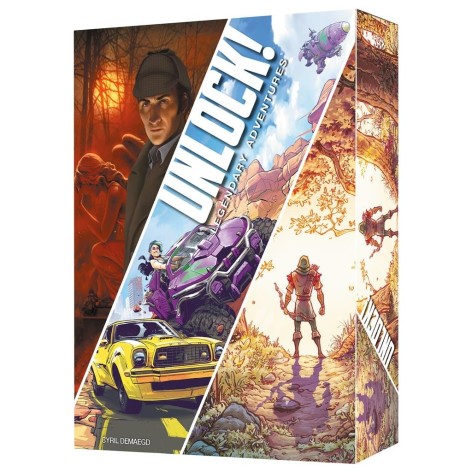 Unlock: Legendary Adventures - juego de cartas 
