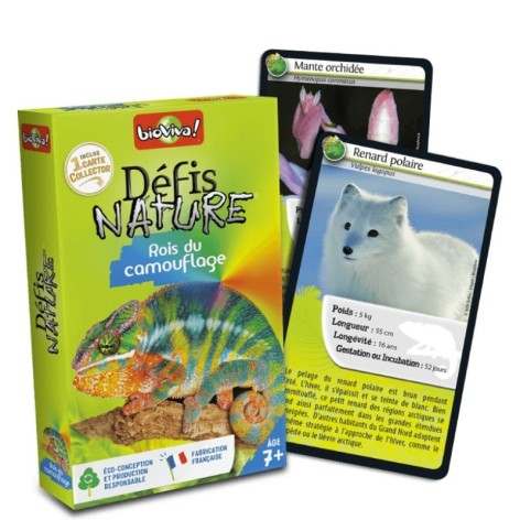 Desafios de la Naturaleza: Reyes del Camuflaje - juego de mesa para niños