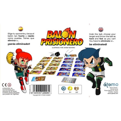 Balon Prisionero - juego de cartas