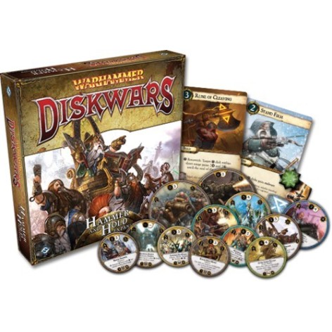 Warhammer Diskwars: Martillo y Fortaleza juego de mesa