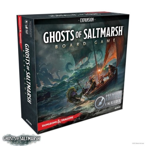 Dungeons and Dragons: Ghosts of Salmarsh – Adventure System Board Game - Premium Edition - expansión juego de mesa