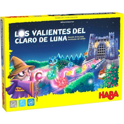 Los Valientes del Claro de Luna - juego de mesa para niños de Haba