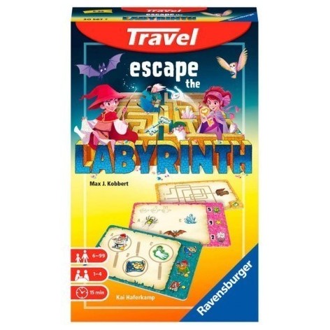 Escape the Labyrinth Travel - juego de cartas