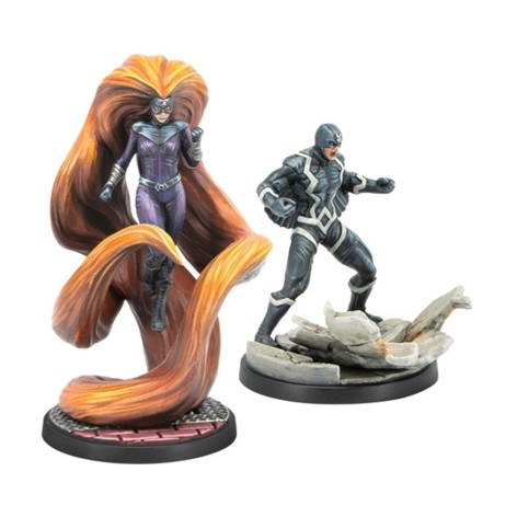 Marvel Crisis Protocol: Black Bolt and Medusa - expansión juego de mesa