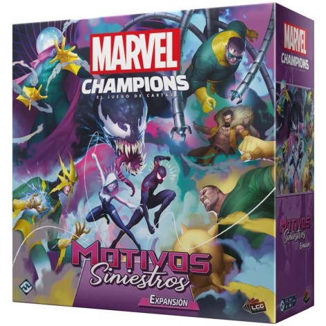 Marvel Champions: Motivos Siniestros - expansión juego de cartas