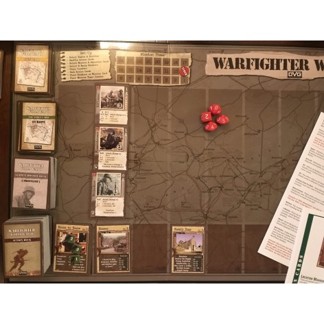 Warfighter: Segunda Guerra Mundial - juego de cartas