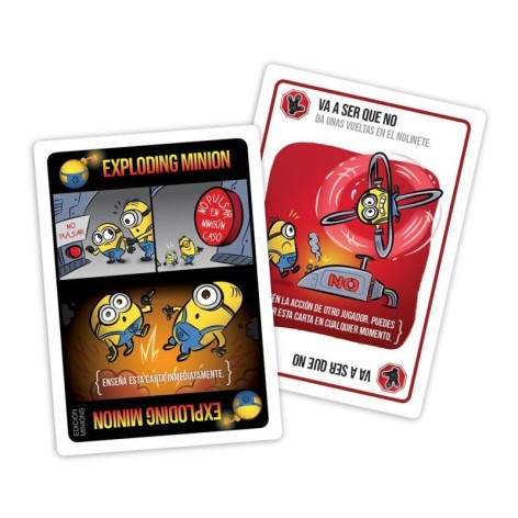 Exploding Minions - juego de cartas