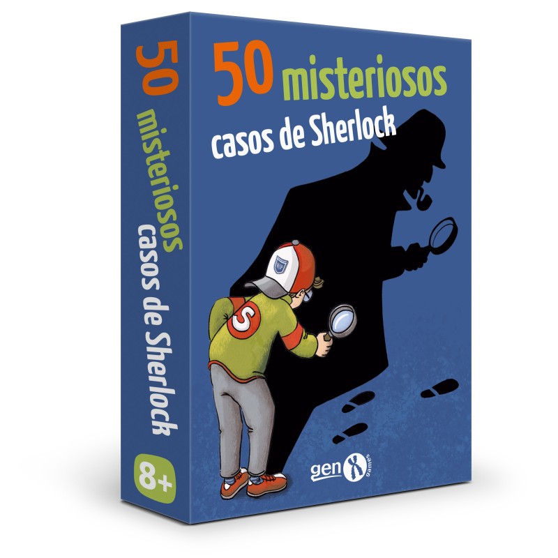 50 Misteriosos Casos de Sherlock​​ - juego de cartas