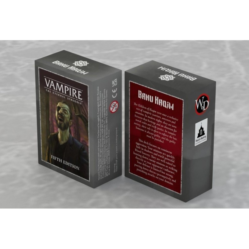Vampire The Eternal Struggle TCG: Starter Deck Banu (castellano) - expansión juego de cartas