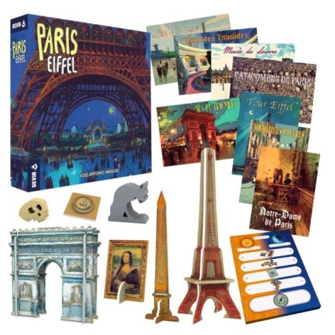 Paris, La Cite de la Lumiere: Eiffel (castellano) - expansión juego de mesa