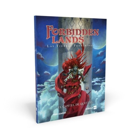 Forbidden Lands: El Capitel de Quetzel - suplemento de rol