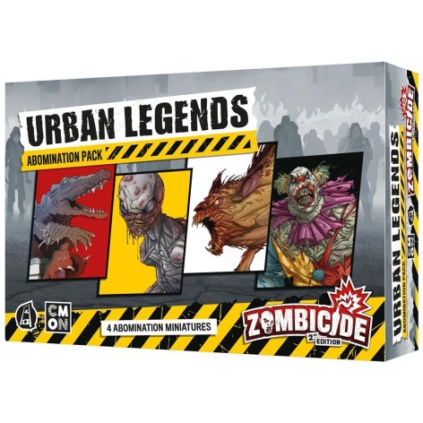 Zombicide Segunda Edicion: Urban Legends (castellano) - expansión juego de mesa