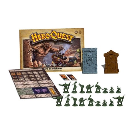 Heroquest: la Torre de Kellar (castellano) - expansión juego de mesa