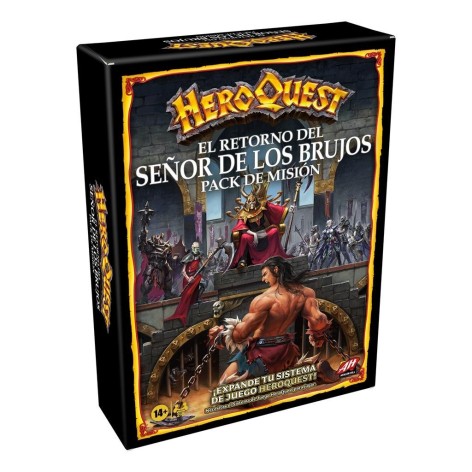 Heroquest: el Retorno del Señor de los Brujos (castellano) - expansión juego de mesa