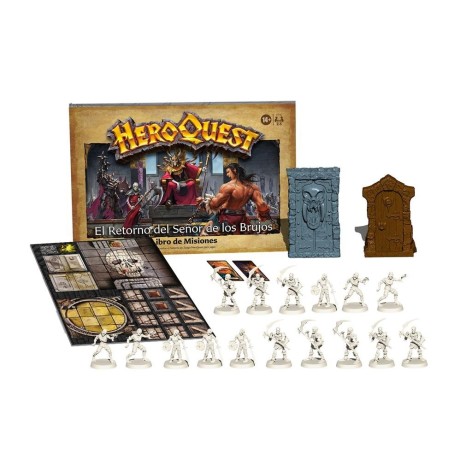 Heroquest: el Retorno del Señor de los Brujos (castellano) - expansión juego de mesa