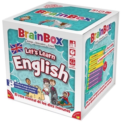 BrainBox: Lets Learn English - juego de cartas para niños