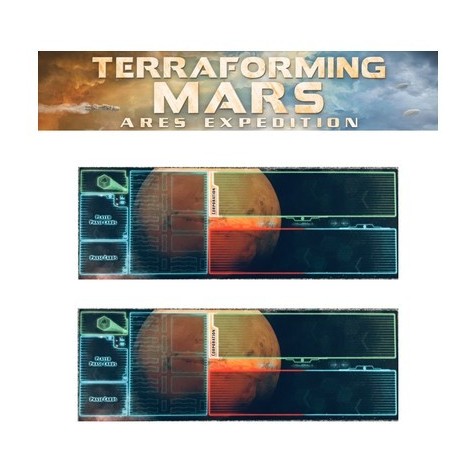 Terraforming Mars Expedicion Ares: Tapetes de Neopreno (2 unidades) - accesorio