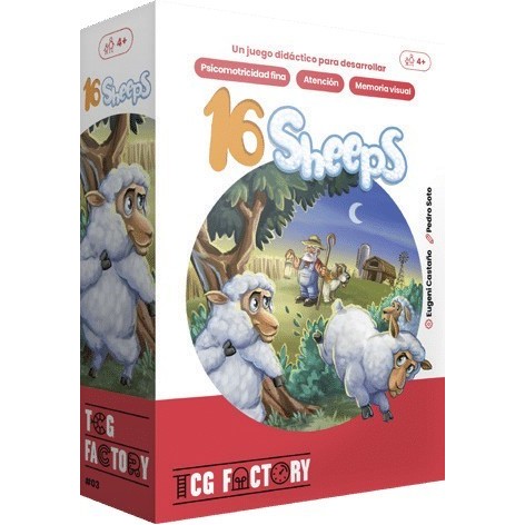 16 Sheep (castellano) - juego de mesa para niños