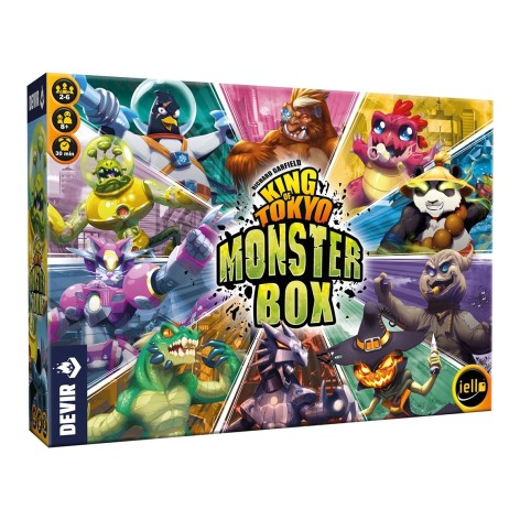 King of Tokyo: Monster Box (castellano) - juego de mesa