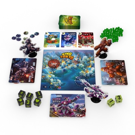 King of Tokyo: Monster Box (castellano) - juego de mesa