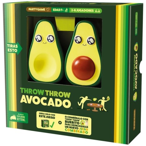 Throw Throw Avocado - juego de mesa