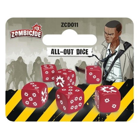 Zombicide Segunda Edicion: All Out Dice (castellano) - accesorio juego de mesa