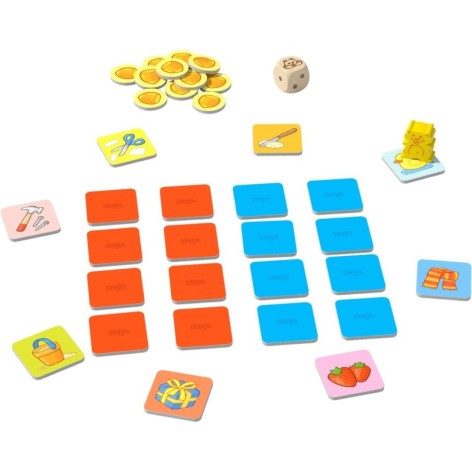 Avellanas al Cubo - juego de mesa para niños