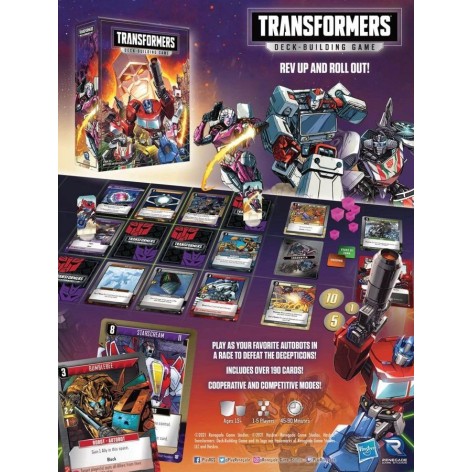 Transformers Deck Building Game - juego de cartas