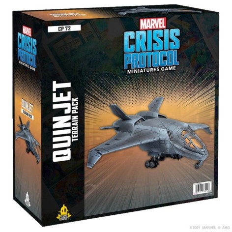 Marvel Crisis Protocol: Quinjet Terrain Pack - expansión juego de mesa