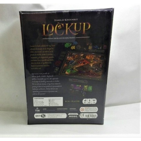 Lockup: un Relato de Roll Player - juego de mesa