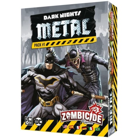 Zombicide Segunda Edicion: Dark Night Metal Pack 1 (castellano) - expansión juego de mesa