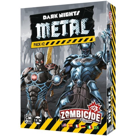 Zombicide Segunda Edicion: Dark Night Metal Pack 2 (castellano) - expansión juego de mesa