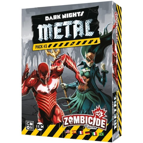 Zombicide Segunda Edicion: Dark Night Metal Pack 3 (castellano) - expansión juego de mesa