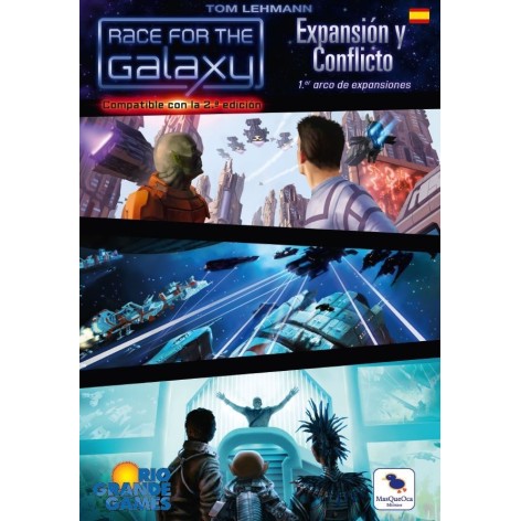 Race for the Galaxy: Expansion y Conflicto. Primer Arco deExpansiones - expansión juego de cartas
