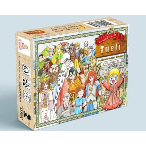Las Aventuras de Tueli: Creaventuras - juego de cartas