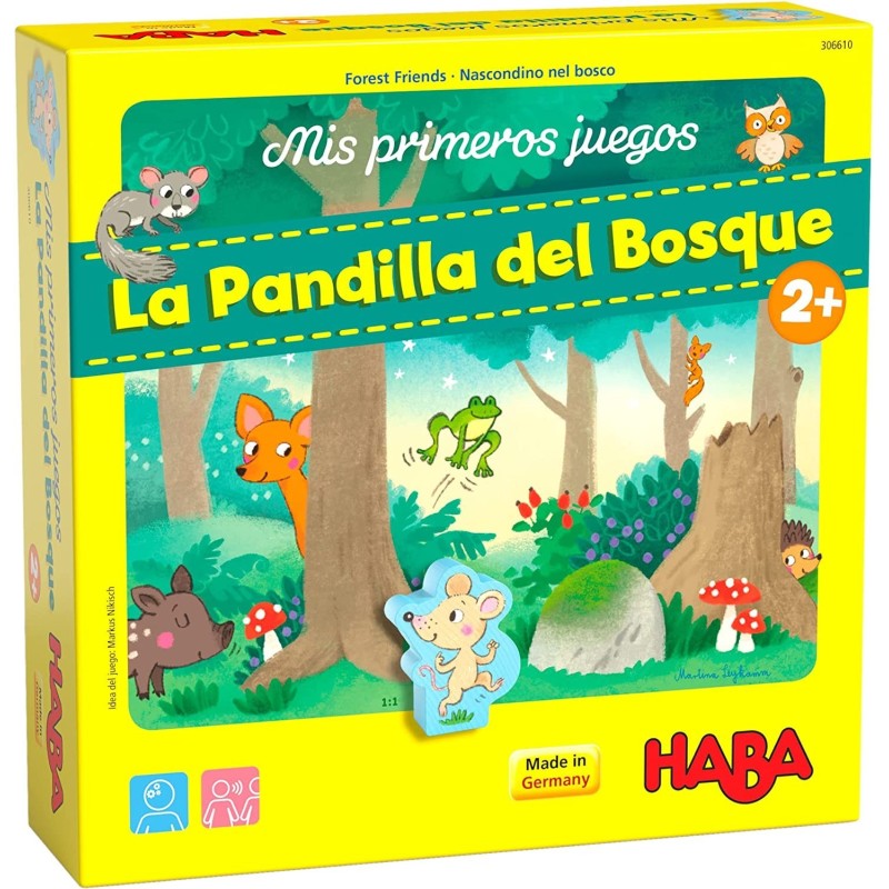 Mis primeros juegos: la Pandilla del Bosque - juego de mesa para niños de Haba