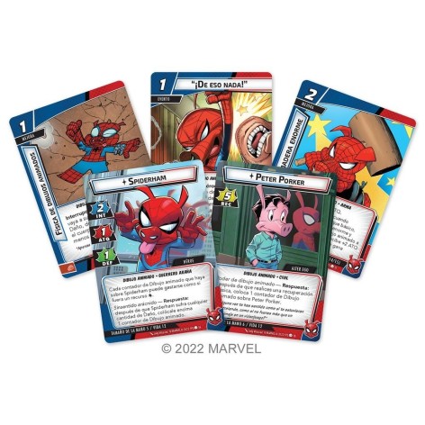 Marvel Champions: Spider Ham (Spider Cerdo) - expansión juego de cartas