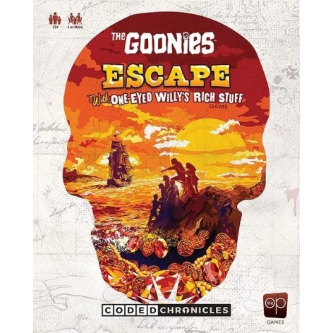 The Goonies: Escape with One-Eyed Willy's Rich Stuff - A Coded Chronicles Game - juego de mesa 