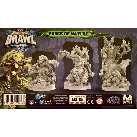 Super Fantasy Brawl: Force of Nature (castellano) - expansión juego de mesa