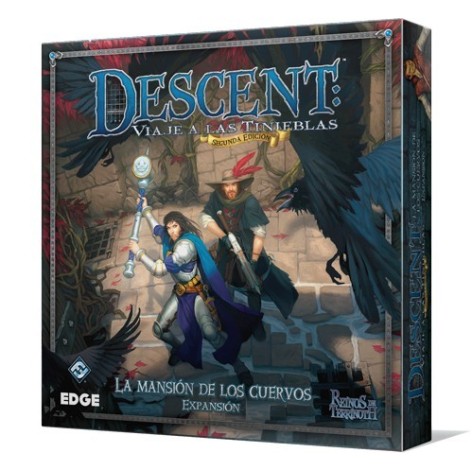 Descent: la mansion de los cuervos juego de mesa