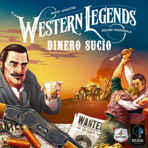Western Legends: Dinero Sucio - expansión juego de mesa